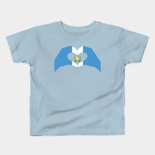 We Heart Guatemala Patriot Flag Series Kids T-Shirt